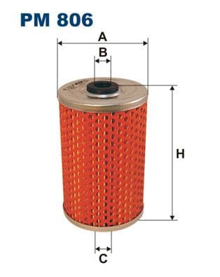 Degvielas filtrs FILTRON PM 806 1