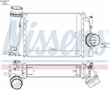 Starpdzesētājs NISSENS 961120 6