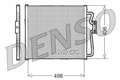Kondensators, Gaisa kond. sistēma DENSO DCN23009 1