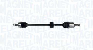 Piedziņas vārpsta MAGNETI MARELLI 302004190161 1