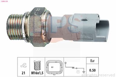 Eļļas spiediena devējs EPS 1.800.130 1