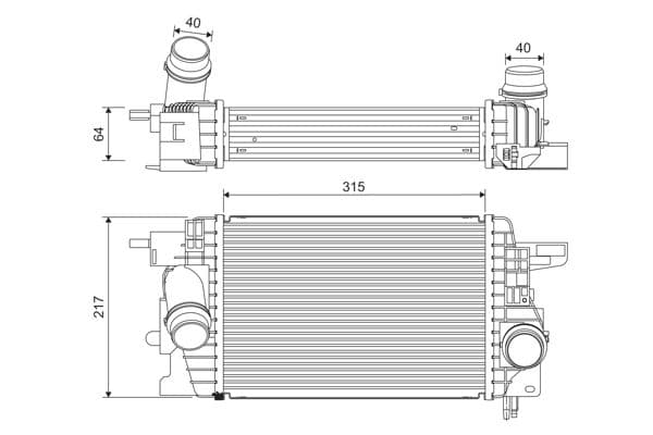 Starpdzesētājs VALEO 822912 1