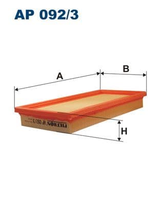 Gaisa filtrs FILTRON AP 092/3 1