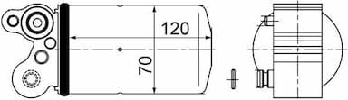 Sausinātājs, Kondicionieris MAHLE AD 101 000S 1