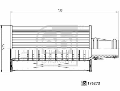 Eļļas filtrs FEBI BILSTEIN 176373 3