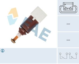 Bremžu signāla slēdzis FAE 24902 1