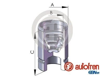 Virzulis, Bremžu suports AUTOFREN SEINSA D02589 1