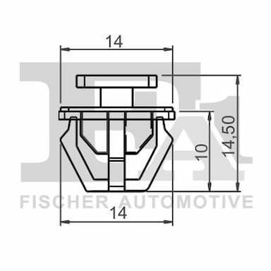 Moldings/aizsarguzlika FA1 89-40003.10 2