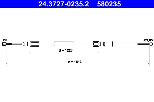 Trose, Stāvbremžu sistēma ATE 24.3727-0235.2 1