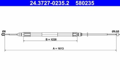 Trose, Stāvbremžu sistēma ATE 24.3727-0235.2 1