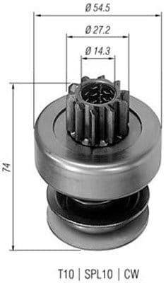 Zobrats, Starteris MAGNETI MARELLI 940113020134 1