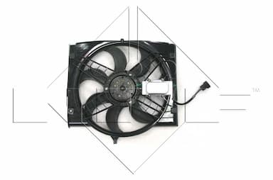 Ventilators, Motora dzesēšanas sistēma NRF 47442 1