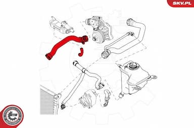 Radiatora cauruļvads ESEN SKV 43SKV702 4