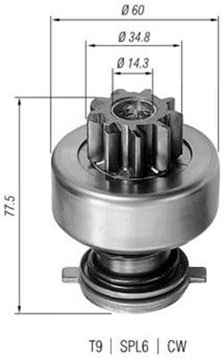 Zobrats, Starteris MAGNETI MARELLI 940113020114 1