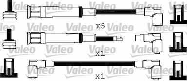 Augstsprieguma vadu komplekts VALEO 346377 1