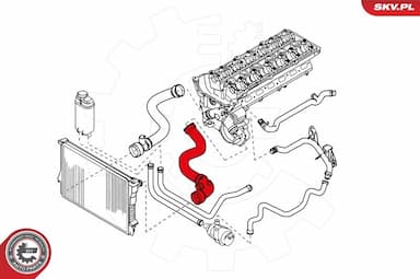 Radiatora cauruļvads ESEN SKV 24SKV202 3
