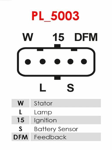 Ģeneratora sprieguma regulators AS-PL ARE0042 4