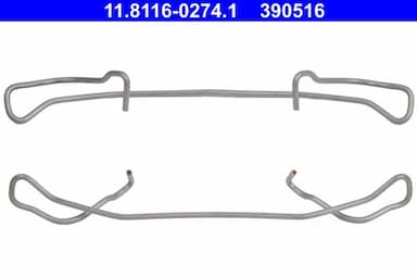 Atspere, Bremžu suports ATE 11.8116-0274.1 2