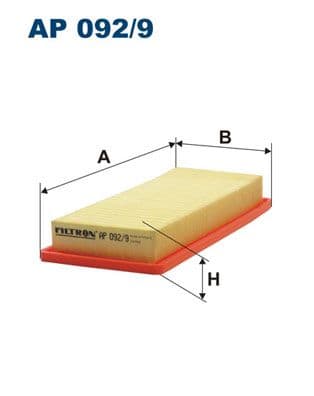 Gaisa filtrs FILTRON AP 092/9 1