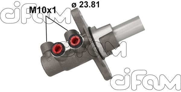 Galvenais bremžu cilindrs CIFAM 202-900 1