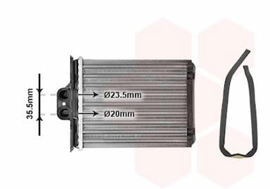 Siltummainis, Salona apsilde VAN WEZEL 37006217 1