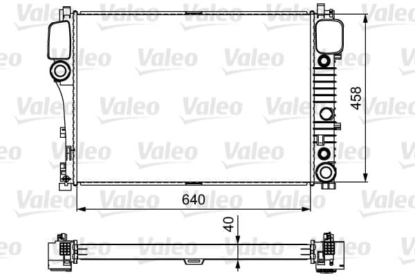 Radiators, Motora dzesēšanas sistēma VALEO 735299 1