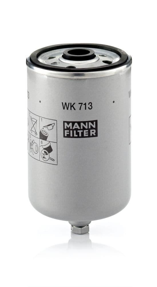 Degvielas filtrs MANN-FILTER WK 713 1