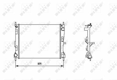 Radiators, Motora dzesēšanas sistēma NRF 58188 4