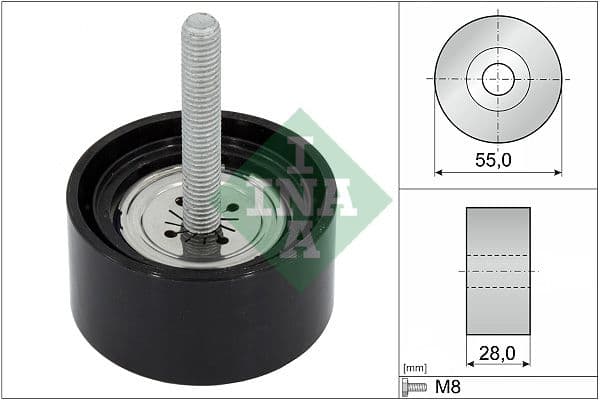 Parazīt-/Vadrullītis, Ķīļrievu siksna Schaeffler INA 532 0869 10 1