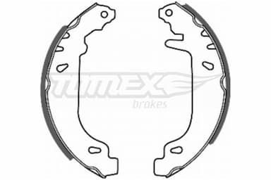 Bremžu loku komplekts TOMEX Brakes TX 20-41 1