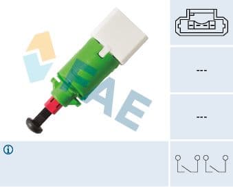 Slēdzis, Sajūga vadība (Tempomat) FAE 24894 1