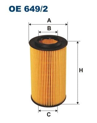 Eļļas filtrs FILTRON OE 649/2 1