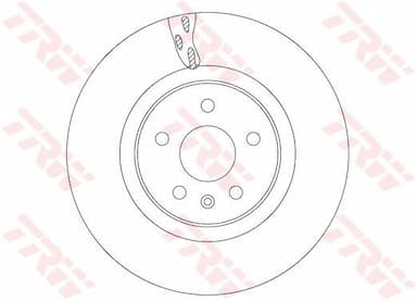 Bremžu diski TRW DF6700S 1