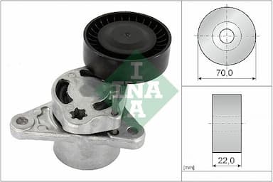 Siksnas spriegotājs, Ķīļsiksna Schaeffler INA 534 0709 10 1