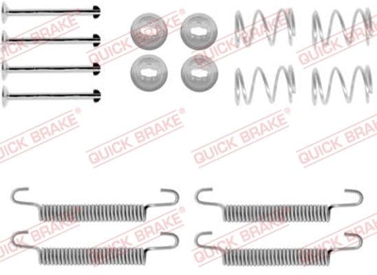 Piederumu komplekts, Stāvbremzes mehānisma bremžu loks QUICK BRAKE 105-0791 1