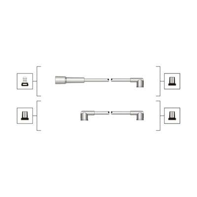 Augstsprieguma vadu komplekts MAGNETI MARELLI 941319170060 1