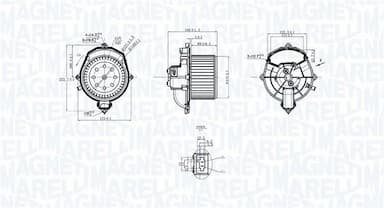 Salona ventilators MAGNETI MARELLI 069412266010 1