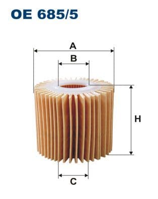 Eļļas filtrs FILTRON OE 685/5 1