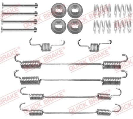 Piederumu komplekts, Bremžu loki QUICK BRAKE 105-0057 1