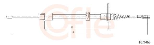 Trose, Stāvbremžu sistēma COFLE 92.10.9463 1