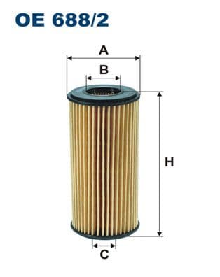 Eļļas filtrs FILTRON OE 688/2 1