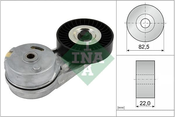 Siksnas spriegotājs, Ķīļsiksna INA 534 0124 30 1