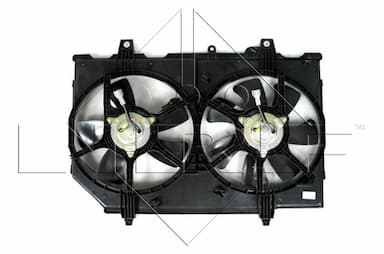 Ventilators, Motora dzesēšanas sistēma NRF 47497 1