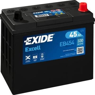 Startera akumulatoru baterija EXIDE EB454 1