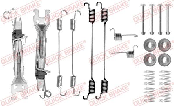 Piederumu komplekts, Bremžu loki QUICK BRAKE 105-0750S 1