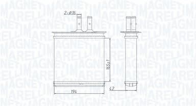 Siltummainis, Salona apsilde MAGNETI MARELLI 350218493000 1