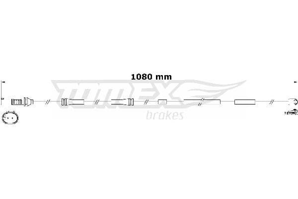 Indikators, Bremžu uzliku nodilums TOMEX Brakes TX 31-18 1