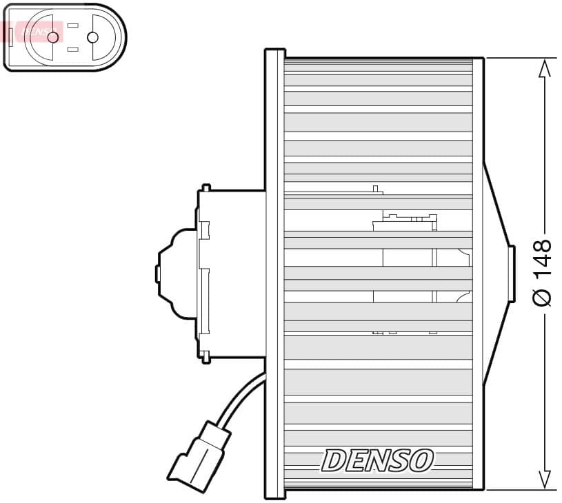 Salona ventilators DENSO DEA10054 1