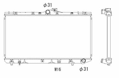 Radiators, Motora dzesēšanas sistēma NRF 503966 1