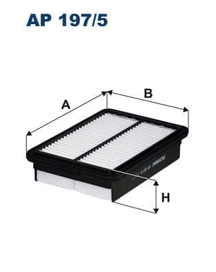 Gaisa filtrs FILTRON AP 197/5 1